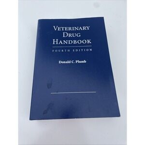 Plumb's Veterinary Drug Handbook by Donald C. Plumb (Paperback) 4th Edition